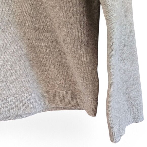 REI Cooperative Womens Medium Lambs Wool Crewneck Sweater Beige - Picture 5 of 8